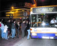 Ya funciona el buhobús en Murcia Ya funciona el buhobús en Murcia