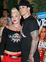 Pink y su marido, Carey Hart