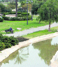 Una biblioteca al aire libre Una biblioteca al aire libre