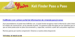 kelifinder colapsada