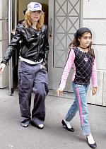 Madonna y Lourdes María, su hija Madonna y Lourdes María, su hija