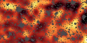 Imagen de la radiación del Big Bang