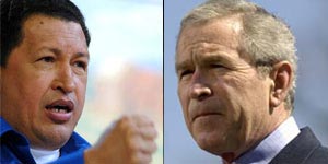 Chavez y Bush Chavez y Bush