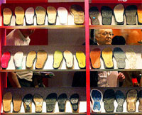 La moda de los pies, en Elche La moda de los pies, en Elche