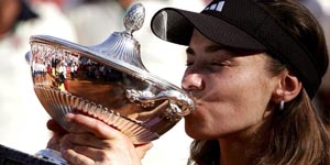 La suiza Martina Hingis