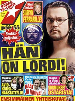 Cantante de Lordi Cantante de Lordi
