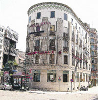Mascarón de proa en el Vigo moderno... de hace 72 años Mascarón de proa en el Vigo moderno... de hace 72 años