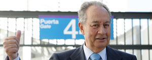 Villar Mir en el Bernabéu Villar Mir en el Bernabéu