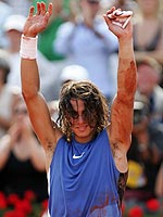 Nadal celebra el triunfo Nadal celebra el triunfo