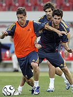 Torres, Cesc y Albelda Torres, Cesc y Albelda