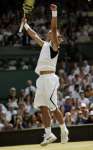 Nadal acaba con la carrera de Agassi en Wimbledon Nadal acaba con la carrera de Agassi en Wimbledon