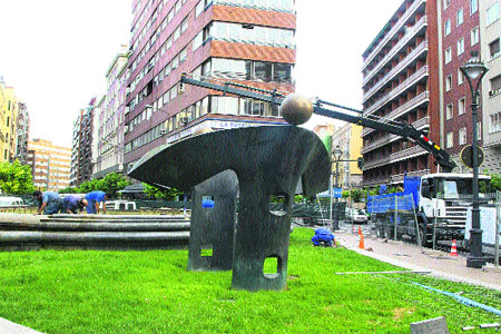 La fuente pasa por talleres La fuente pasa por talleres
