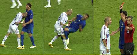 Zidane y Materazzi Zidane y Materazzi