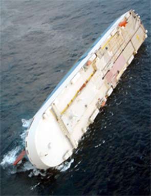 Barco volcado Barco volcado