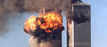 Secuencia del impacto del segundo avión contra el edificio del World Trade Center de Nueva York (Foto archivo). Secuencia del impacto del segundo avión contra el edificio del World Trade Center de Nueva York (Foto archivo).