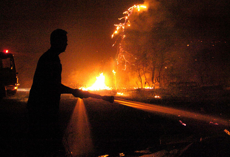 Incendio en Grecia Incendio en Grecia
