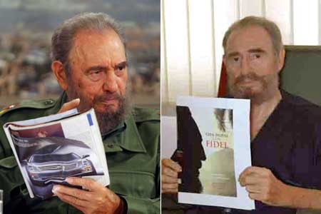 Fidel Castro, antes de sus problemas de salud actuales (i), y durante su recuperación (d). (Efe / Reuters) Fidel Castro, antes de sus problemas de salud actuales (i), y durante su recuperación (d). (Efe / Reuters)