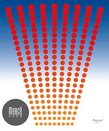 Cartel de las Festes de la Mercè 2006
