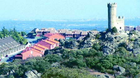 Vista de una urbanización de Torrelodones Vista de una urbanización de Torrelodones