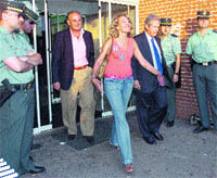 Yagüe y García Marcos, en libertad pero sin pasaporte Yagüe y García Marcos, en libertad pero sin pasaporte
