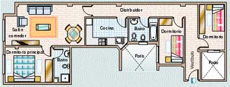 Piscina y solárium para 12 vecinos Piscina y solárium para 12 vecinos