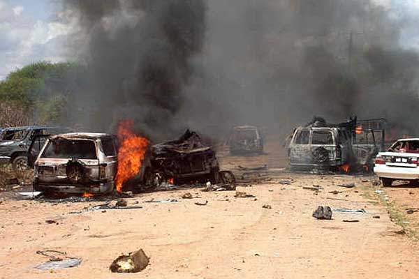 Coche bomba en Somalia Coche bomba en Somalia