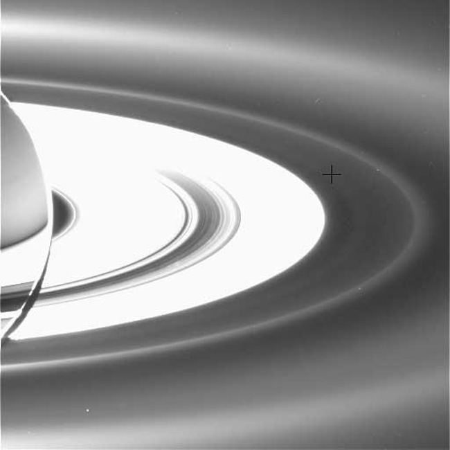 El nuevo anillo de Saturno es un reguero de partículas. El nuevo anillo de Saturno es un reguero de partículas.