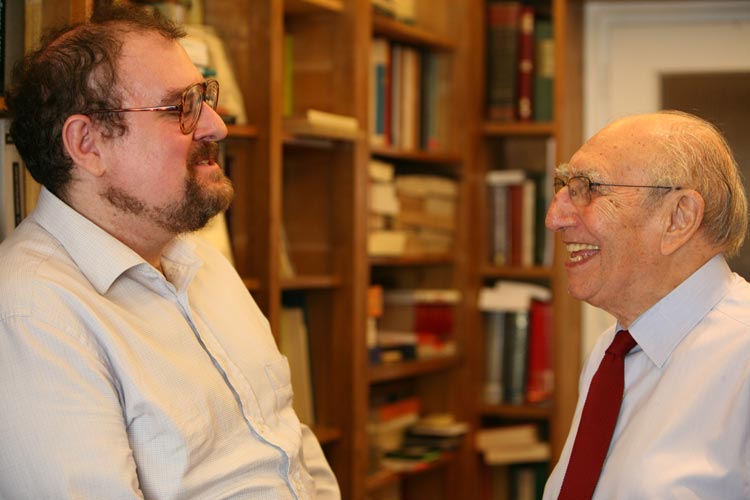 Los teólogos Yusuf Fernández y Enrique Miret Los teólogos Yusuf Fernández y Enrique Miret