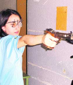 Campeona de tiro olímpico