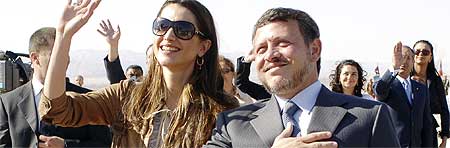 Rania y Abdalá de Jordania