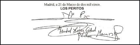 Documento falsificado