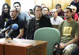 Soziedad Alkoholica durante el juicio Soziedad Alkoholica durante el juicio