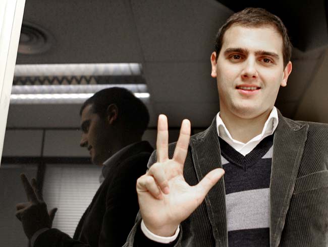 El líder de Ciutadans, Albert Rivera. El líder de Ciutadans, Albert Rivera.