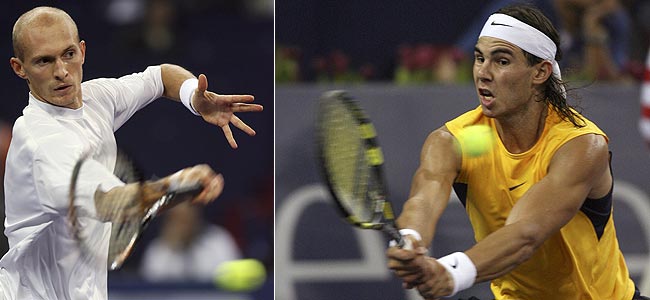 Davydenko y Nadal Davydenko y Nadal
