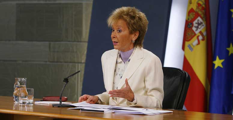 La vicepresidenta del Gobierno, María Teresa Fernández de la Vega. (Paco Campos / Efe) La vicepresidenta del Gobierno, María Teresa Fernández de la Vega. (Paco Campos / Efe)