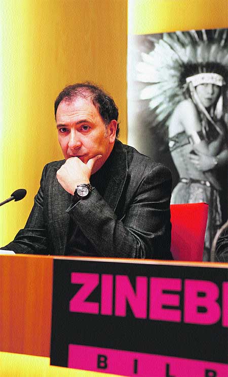 Ernesto del Río «El cine vasco tiene futuro, calidad, gente y ganas» Ernesto del Río «El cine vasco tiene futuro, calidad, gente y ganas»