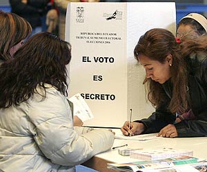 Elecciones ecuatorianas Elecciones ecuatorianas