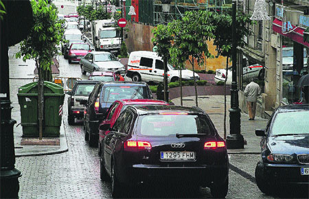 Caos en el entorno de la Alameda Caos en el entorno de la Alameda
