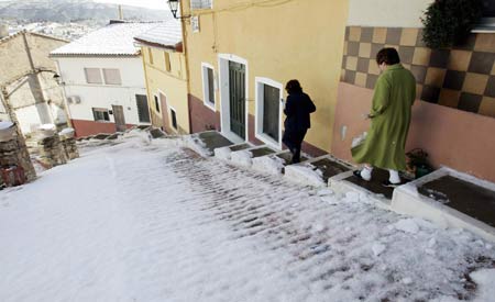 Nieve en Valencia Nieve en Valencia
