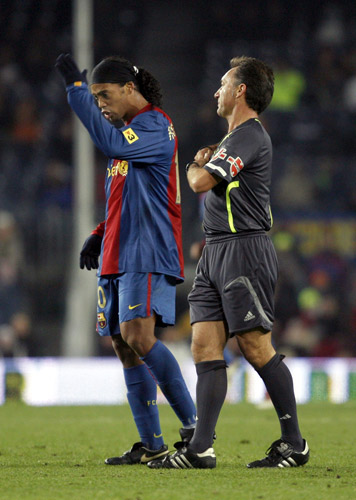 Ronaldinho y Medina Cantalejo Ronaldinho y Medina Cantalejo