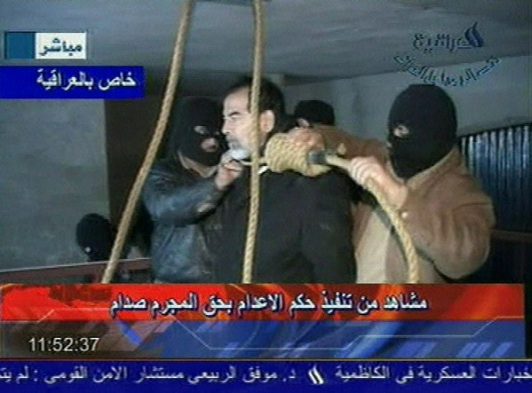 Sadam Husein, ahorcado Sadam Husein, ahorcado