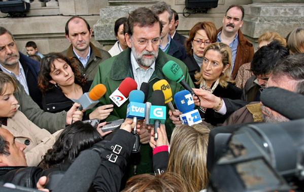 Rajoy en Pontevedra Rajoy en Pontevedra