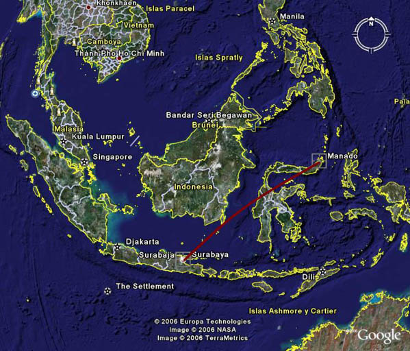 Indonesia, de nuevo ante una posible catástrofe de aviación Indonesia, de nuevo ante una posible catástrofe de aviación
