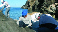 Derribo a mano del Club Med de Cadaqués Derribo a mano del Club Med de Cadaqués