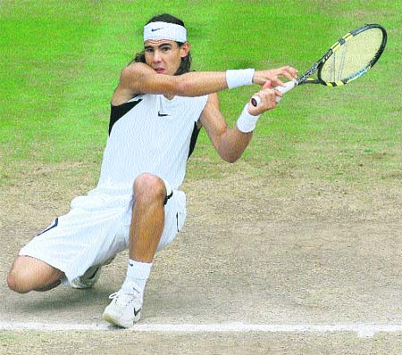 Nadal sólo da un susto Nadal sólo da un susto