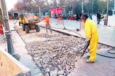 Y otra vez Recoletos, peatonal Y otra vez Recoletos, peatonal