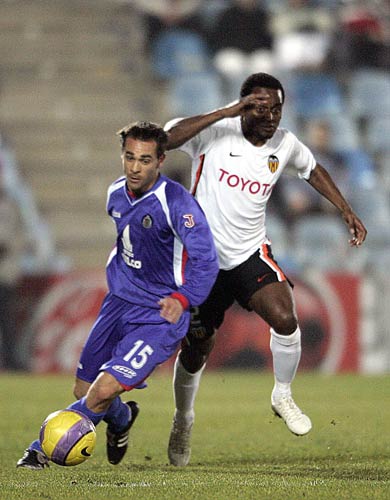 Miguel, jugador del Valencia Miguel, jugador del Valencia