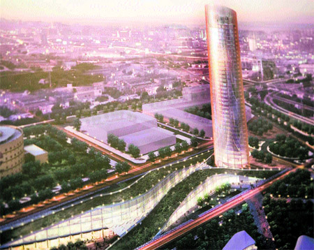 Sevilla escoge la torre de menor altura para su ‘skyline’ de cristal Sevilla escoge la torre de menor altura para su ‘skyline’ de cristal