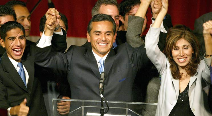El alcalde de Los Angeles, Antonio Villaraigosa El alcalde de Los Angeles, Antonio Villaraigosa
