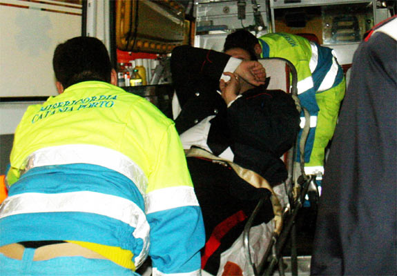 Policía atendido Policía atendido